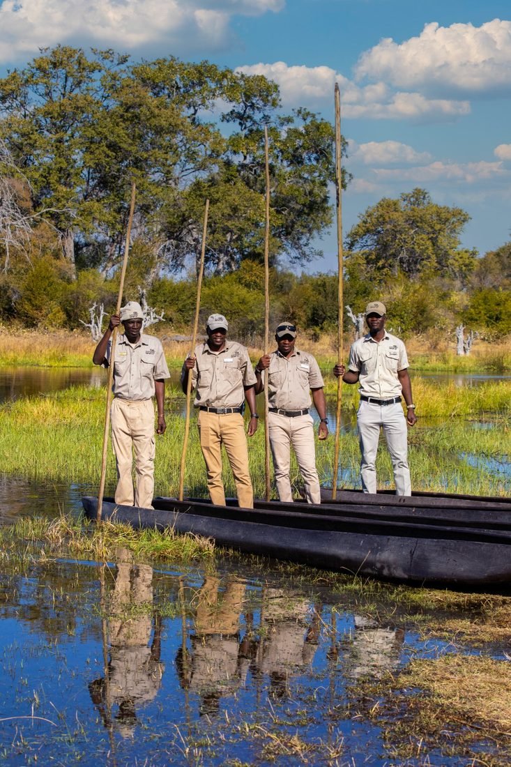 Mokoro guides — Okavango Delta